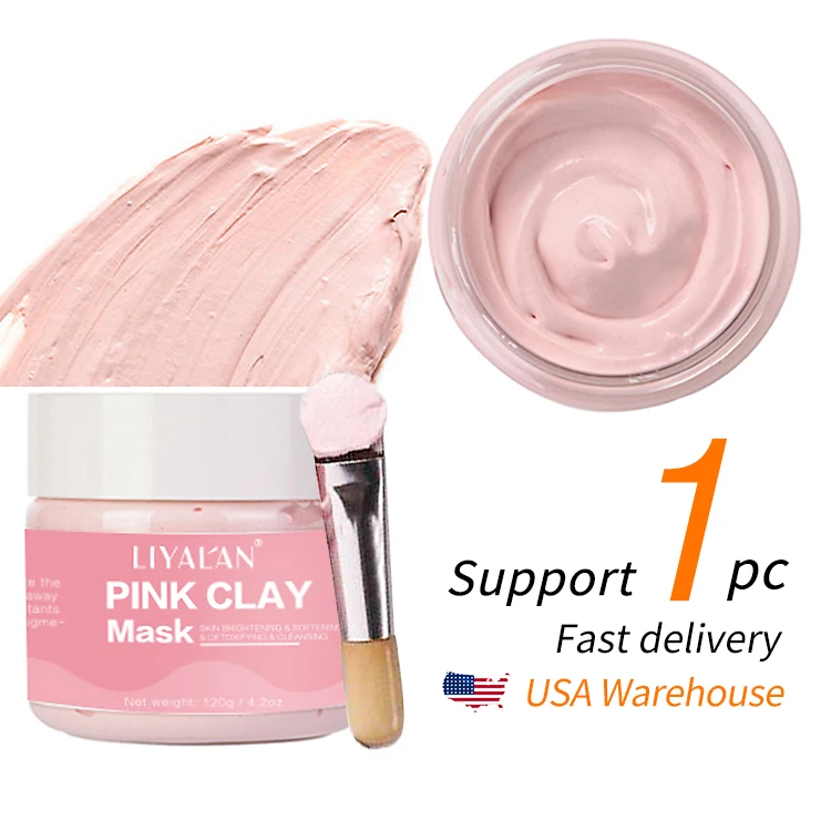 

Private Label Skin Care Beauty Natural Organic Detox Whitening Hydrating Australia Pink Clay Facial Mask