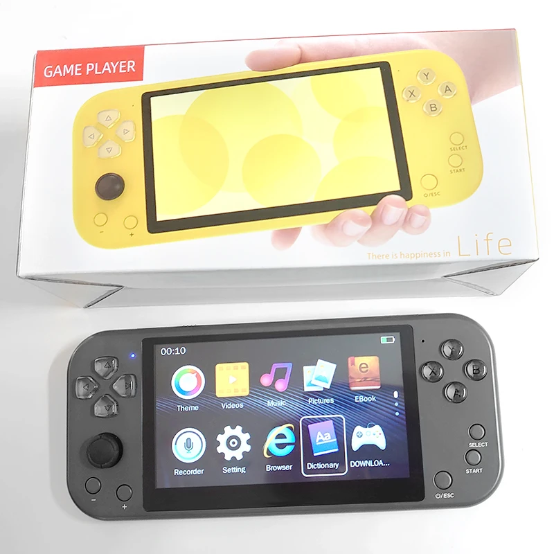

X20 5.1inch Portable Retro Pocket Video Handheld Game Console Player with hd