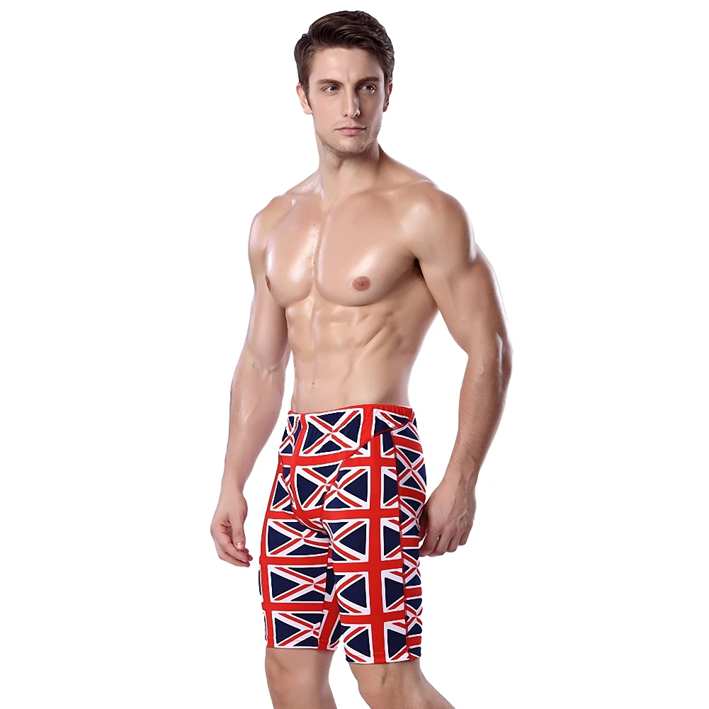 

keen length large size printing custom swim trunks, Picture showed