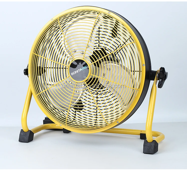 Air cooling fan Rechargeable floor fan DC battery power outdoor fan portable CE ETL