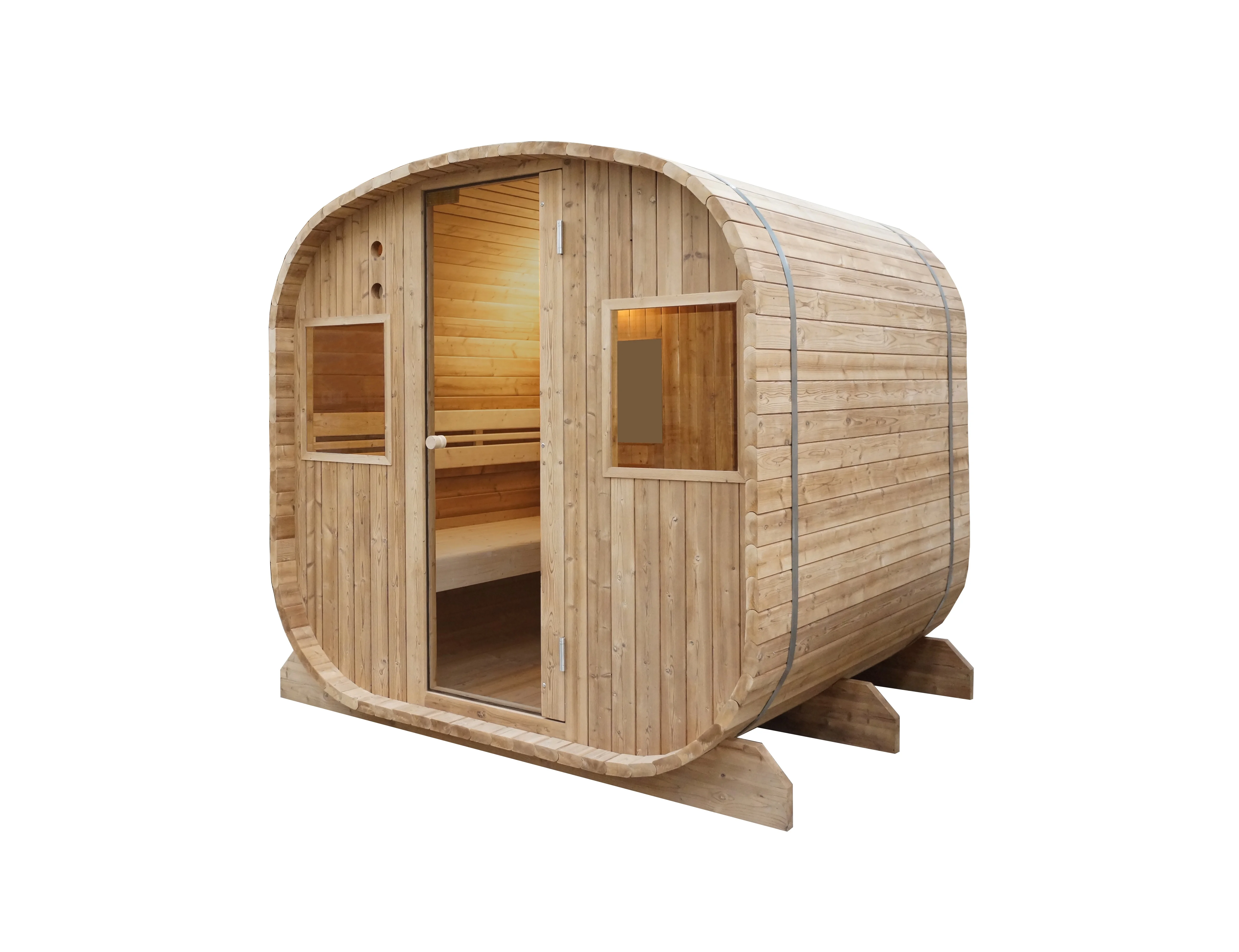 Saunas Room Indoor And Outdoor Barrel Dry Wooden Size House Cabin With ...