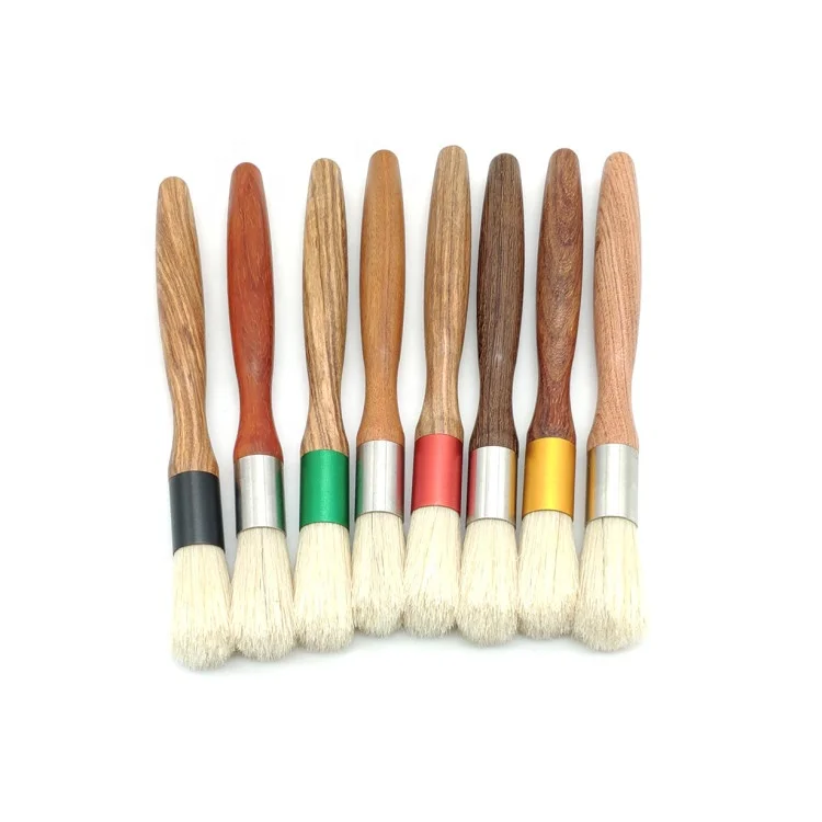 

wooden handle Coffee Grinder Cleaning Brush