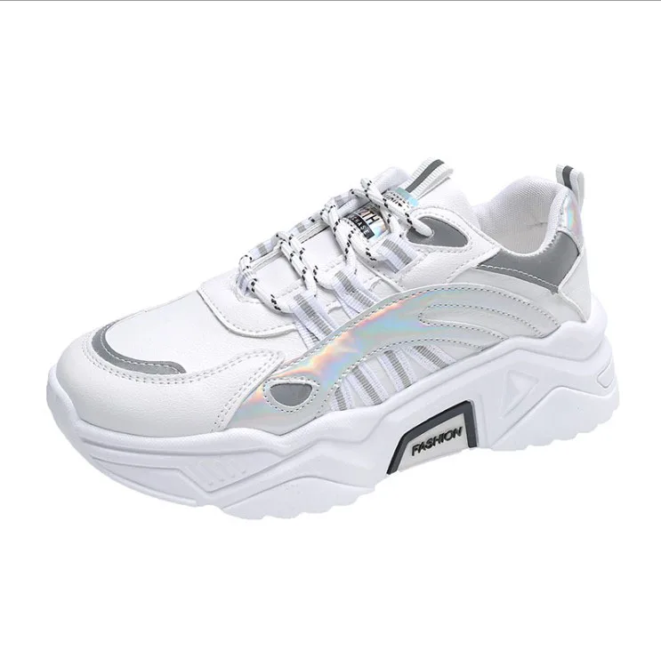 

Women Casual Shoes Mesh Sneakers for Women Platform Flats Chunky Shoes Comfortable Breathable Female Shoe