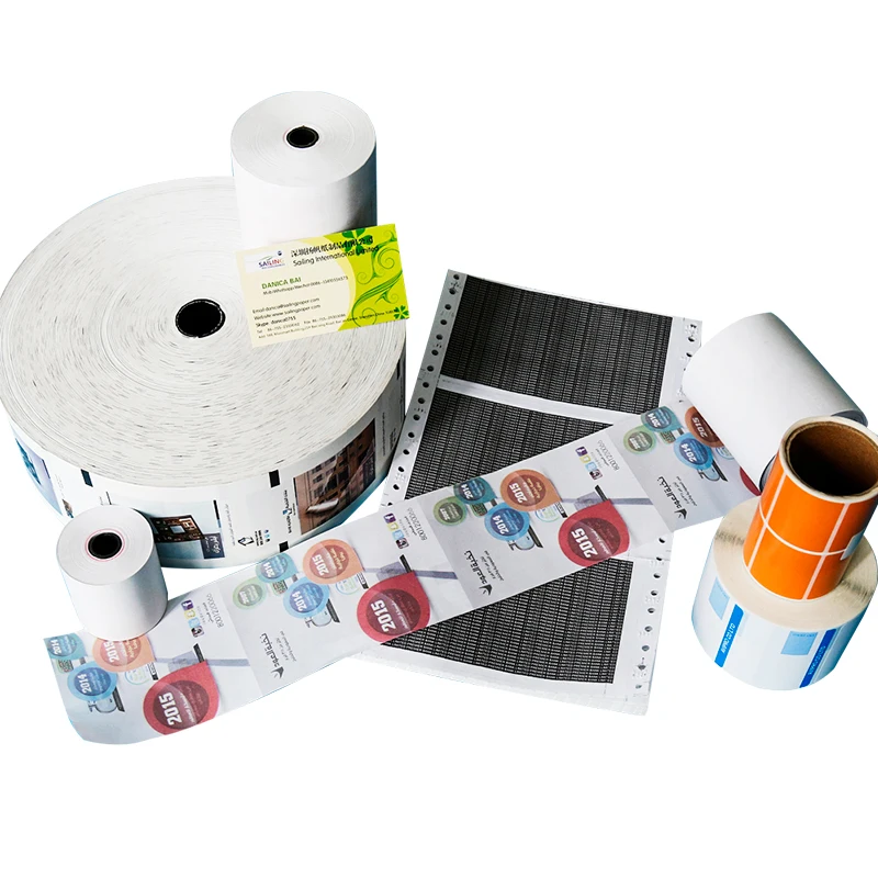 
High Quality Rolls Thermal Virgin Pulp Thermal 80x80mm Thermal Roll Paper 