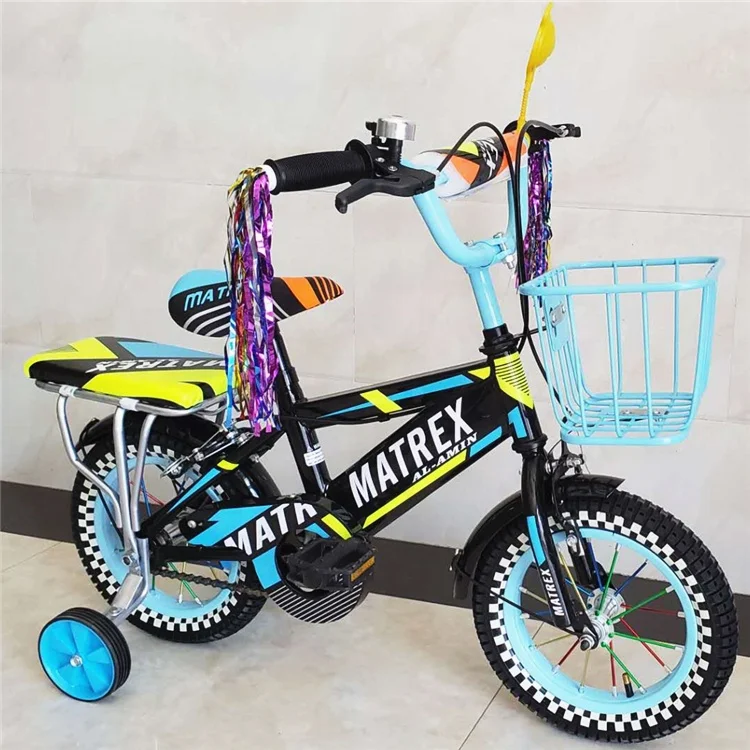 

2020 new model metal frame children bicycle with front basket