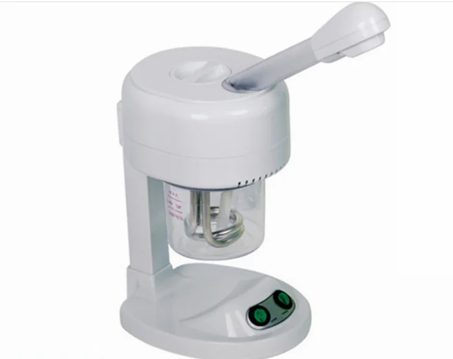 

Desk Fast Sprayer salon Face Steamer Humidifier Warm Mist Nano Facial Steamer Professional, White