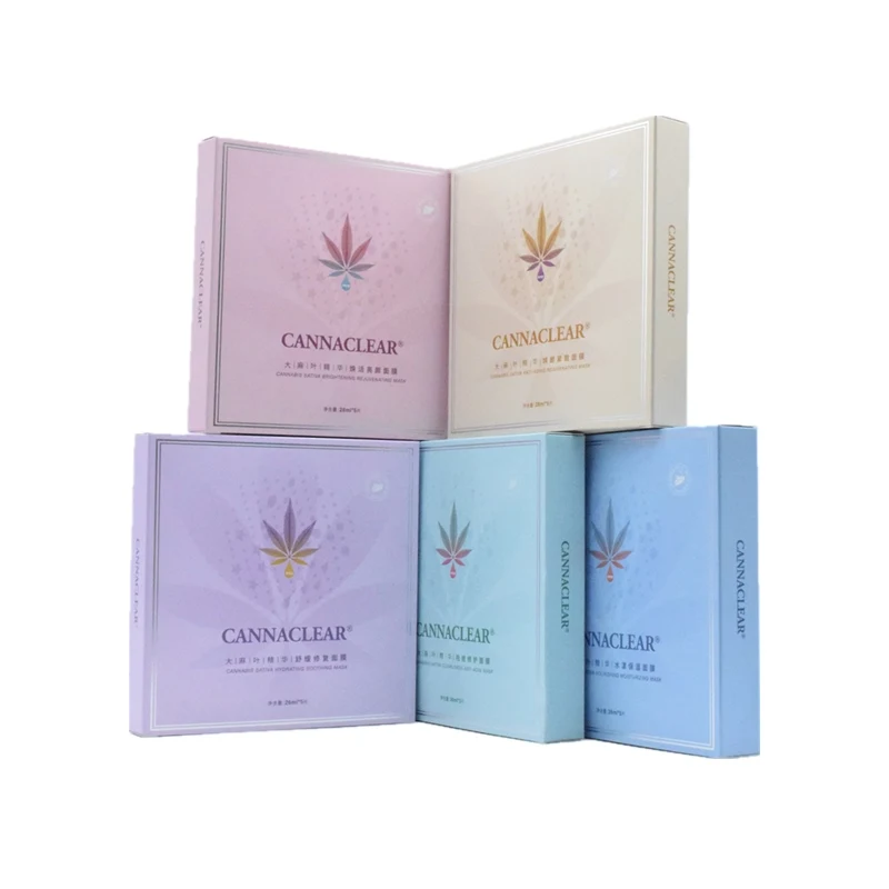 

Factory Supply Best Hemp CBD Oil Infused Sheet Mask