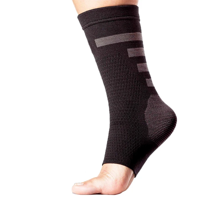 

Wholesale high quality Sports Compression Ankle Sleeve Ankle Support Ankle Brace For foot protection, Black