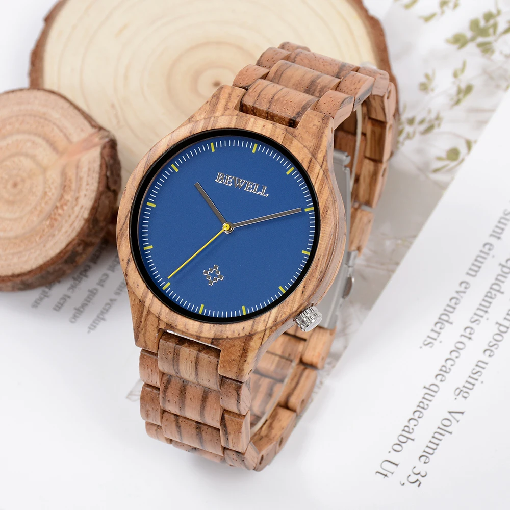 

Original design luxury men wooden wrist watches 3ATM waterproof-wholesale OEM