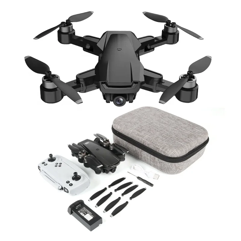 

HR H3 Professional brushless drone 5g 4k Gps 50X Zoom Wide Angle Drone With Camera foldable quadrocopter rc drone, Black