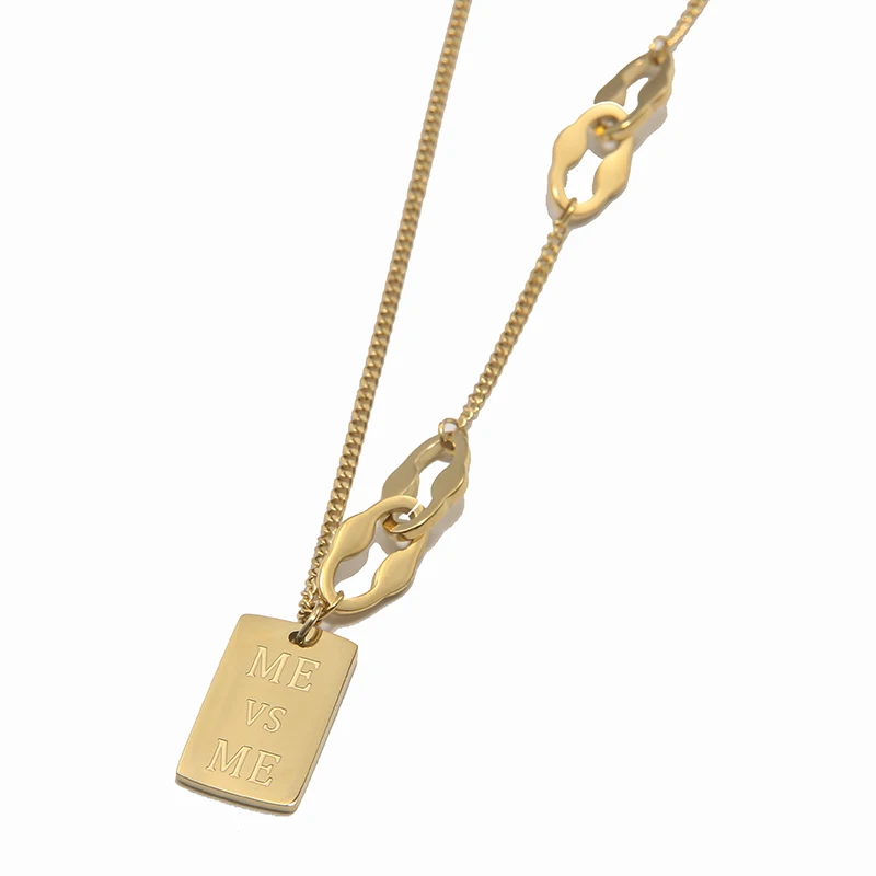 

Fashion Jewelry 14k Gold Plated Snake Necklace Jewelry Hip Hop,Bar Necklace Stainless Steel