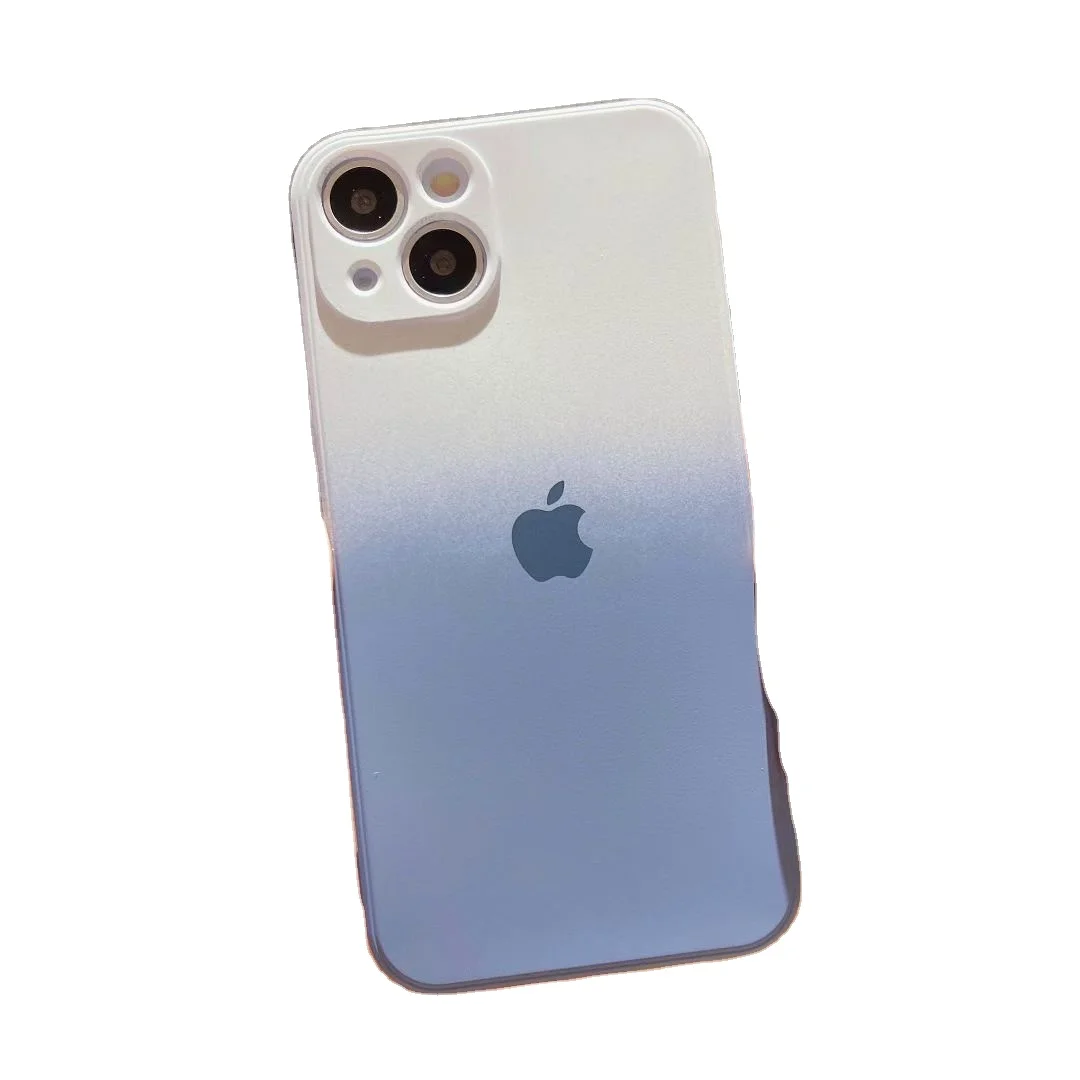 

High Quality Gradient Shockproof Silicone phone case for iphone 11 12 13 phone case back cover shell