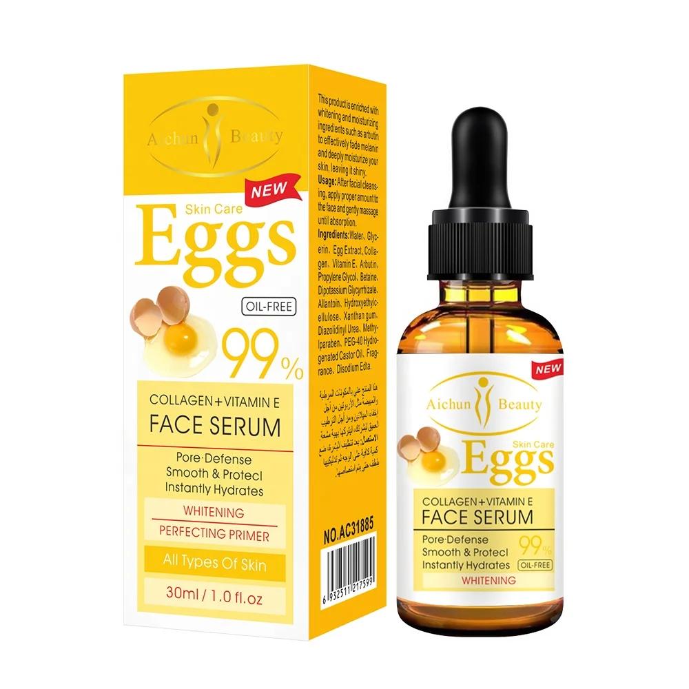 

Aichun Beauty 30ml Collagen Extract Eggs Face Serum