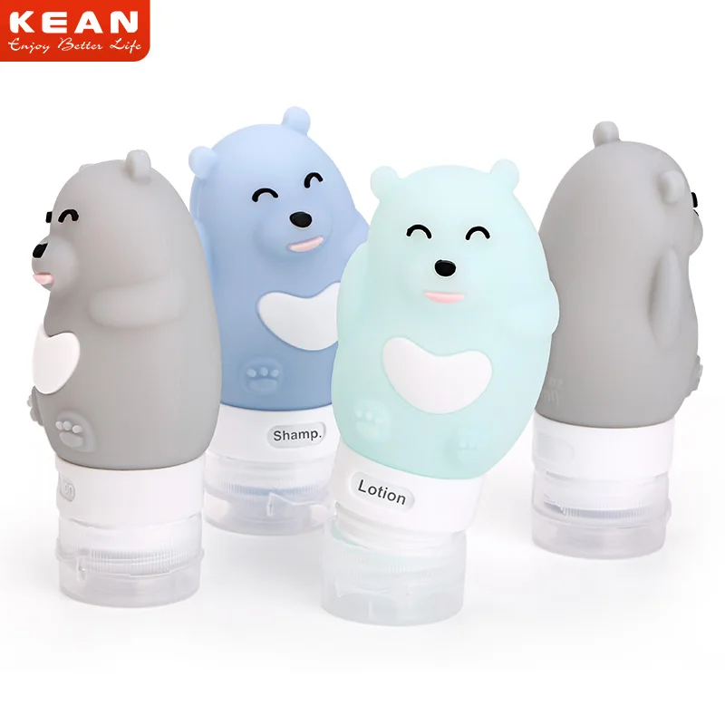 

Kean Squeezable Liquid Bottles Bpa Free Silicone Travel Bottle Kit