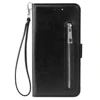 Business Double Buckle Zipper Wallet Case for iPhone 11 Pro Max
