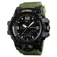 

SKMEI 1155B Wristwatch Men Cheap Sports Digital Analog Watch