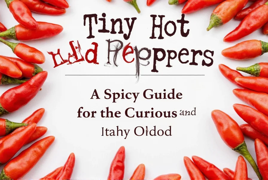 tiny hot red peppers a spicy guide for the curious and the bold