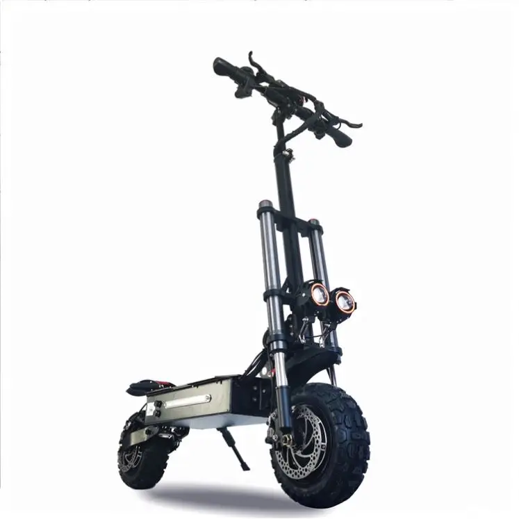 

Realmax 11 inch off road tire scooter Electric 5600W 60V adult dual motor foldable electric scooter With Seat