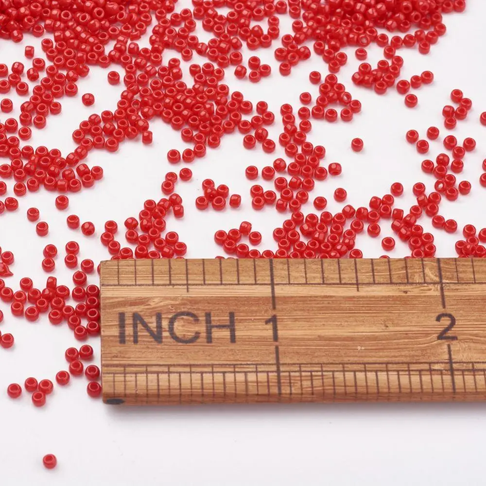 

PandaHall 11/0 Opaque Crimson TOHO Japanese Round Seed Beads