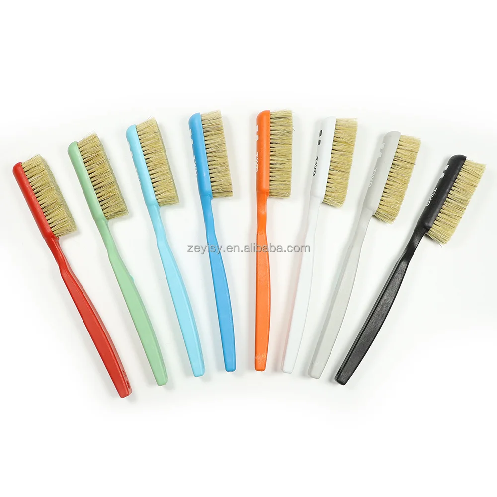 Outdoor Rock Climbing One Stone Hair Brush Pure Natural Hard Boars Bristles for Climber Climbing Wall Made Durable Plastic PVC