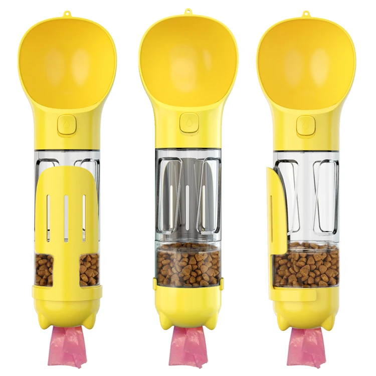 

300ml Travelling Portable Dog Water Bottle Pet Travel Drink Feeding Bottle, Customized color