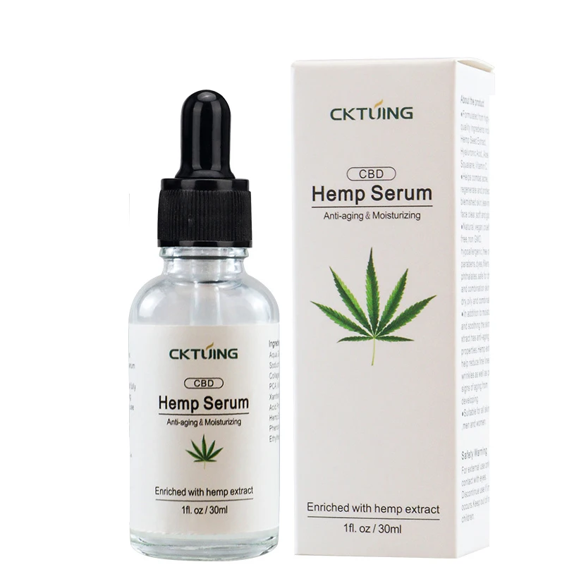 

Private Label 100% Pure Organic Hemp serum CBD for skin care