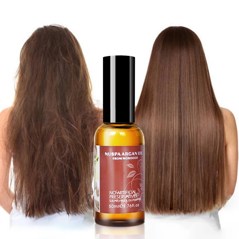 

Private Label Hair Care Products Natural Hair Treatment Organic Hair Serum Moroccan Argan Oil
