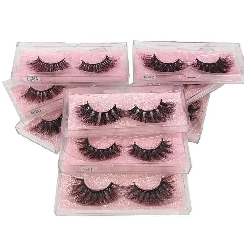 

TKL 5DL 2021 newest wholsale most popular thick multiple models available 5d mink eyelash