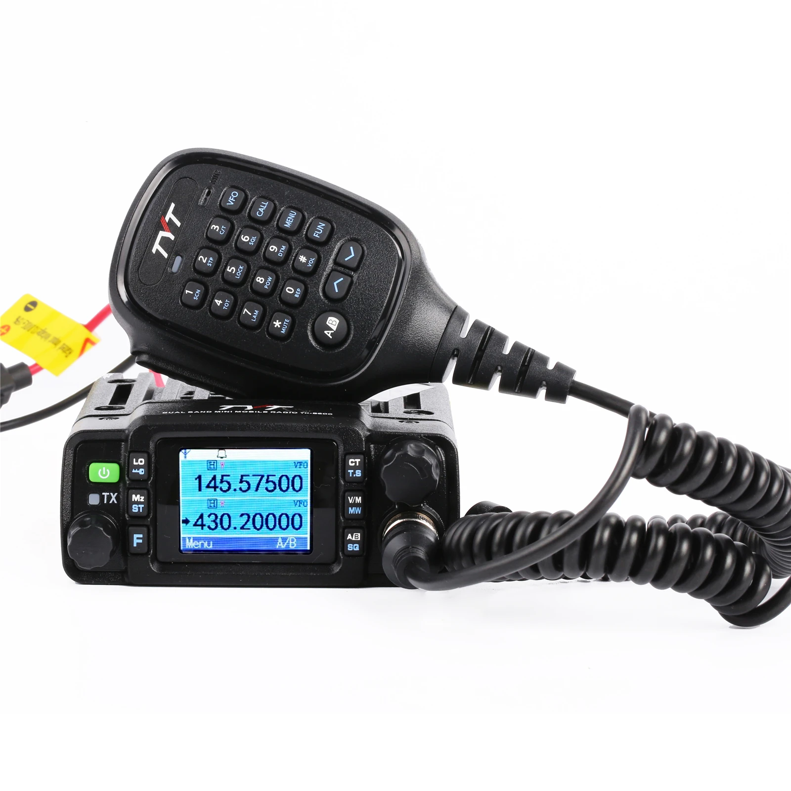 

TYT TH-8600 IP67 Waterproof Mobile Radio Dual Band Professional Walkie Talkie 25W VHF/UHF Compact Radio with USB Cable In Stock