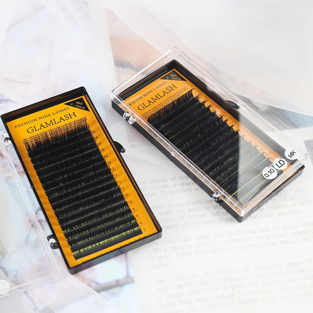 

Hot Selling Individual Custom Made Handmade Korean Silk Eyelash Extensions Products