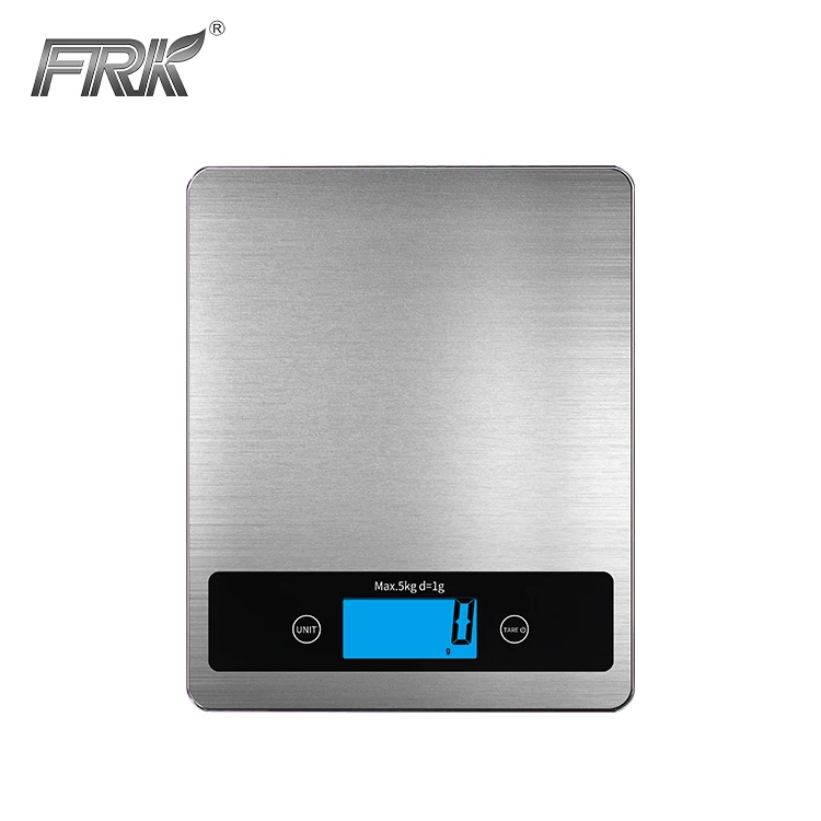 

Platform Lcd Stainless Steel 5 Kg Weight Measuring Electronic Weighing Digital Food Kitchen Scale