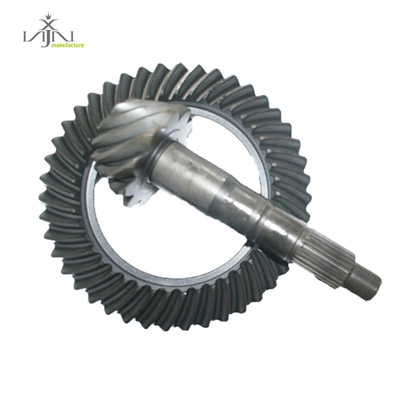 
Rear axle 8/39 9/41 10/41 10/43 11/43 12/43 ratio crown pinion gear for toyota hilux hiace differential gear set 