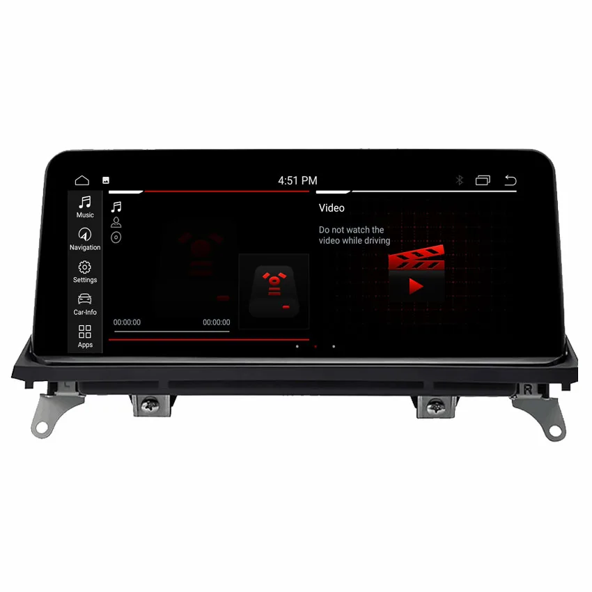 
1920*720 10.25 inch Android 10 8 core CPU 4G RAM 64G ROM Car GPS Navigation For BMW X5 E70 X6 E71 CCC CIC 