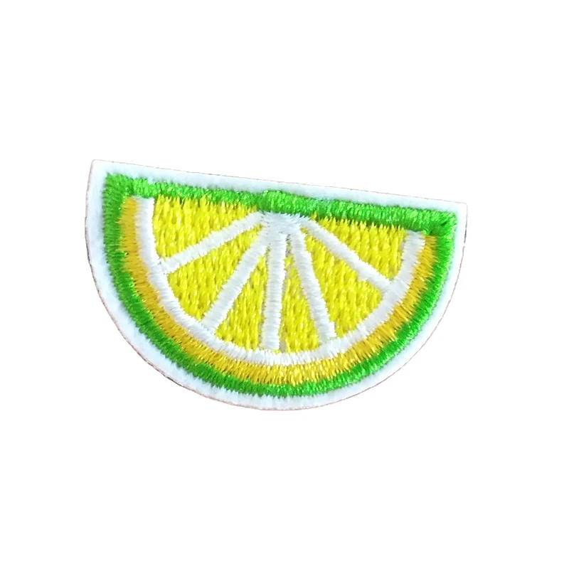 

Banana Fruit Cartoon Embroidery Fabric Sticker Iron On Patch Clothes Applique Food Easy Cute Sew Craft Fabric