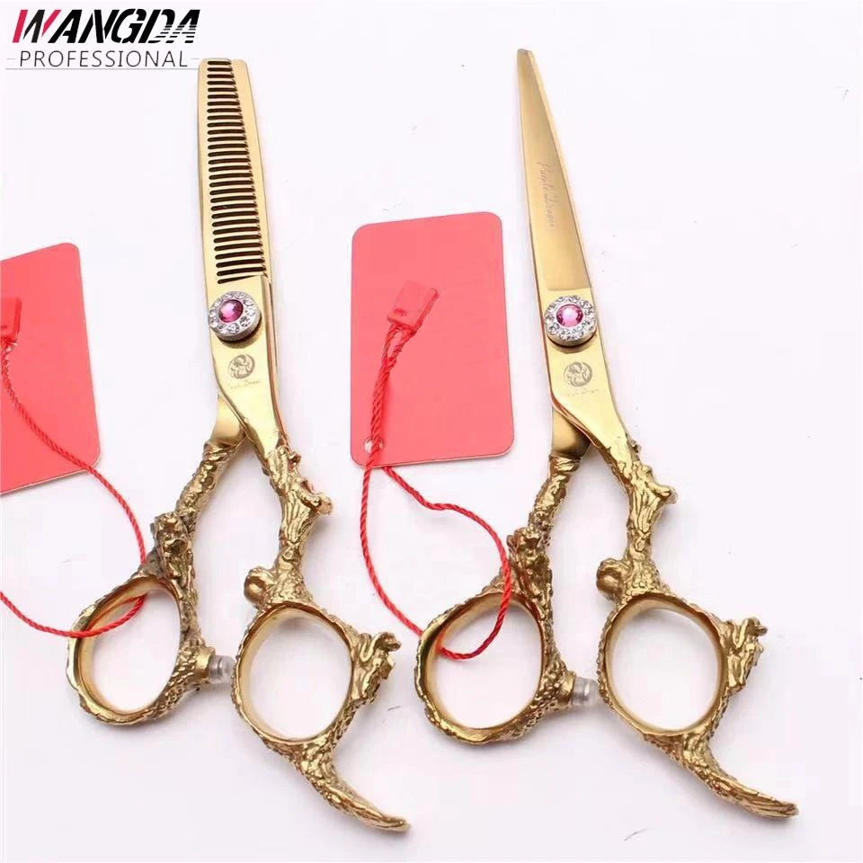 

2020 New Style Wholesale Stainless Steel Hair Cutting Scissors/Salon Barber Tools, Silver