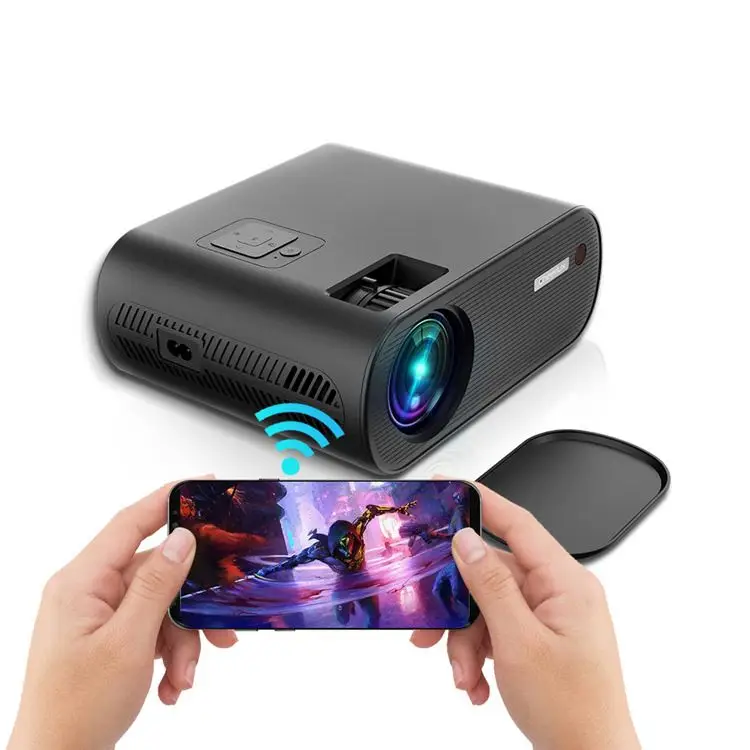 

C10 WiFi Projector 2200 Lumens Full HD 1080P Projector with Digital Zoom