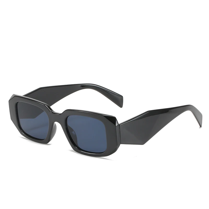 

Vintage fashion leopard plastic frame broad temples women sunglasses 9128
