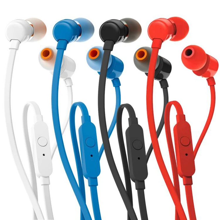 

T110bt Earbuds Auriculares Tune110 Wired Earphone Tune 110 T110 for JBL