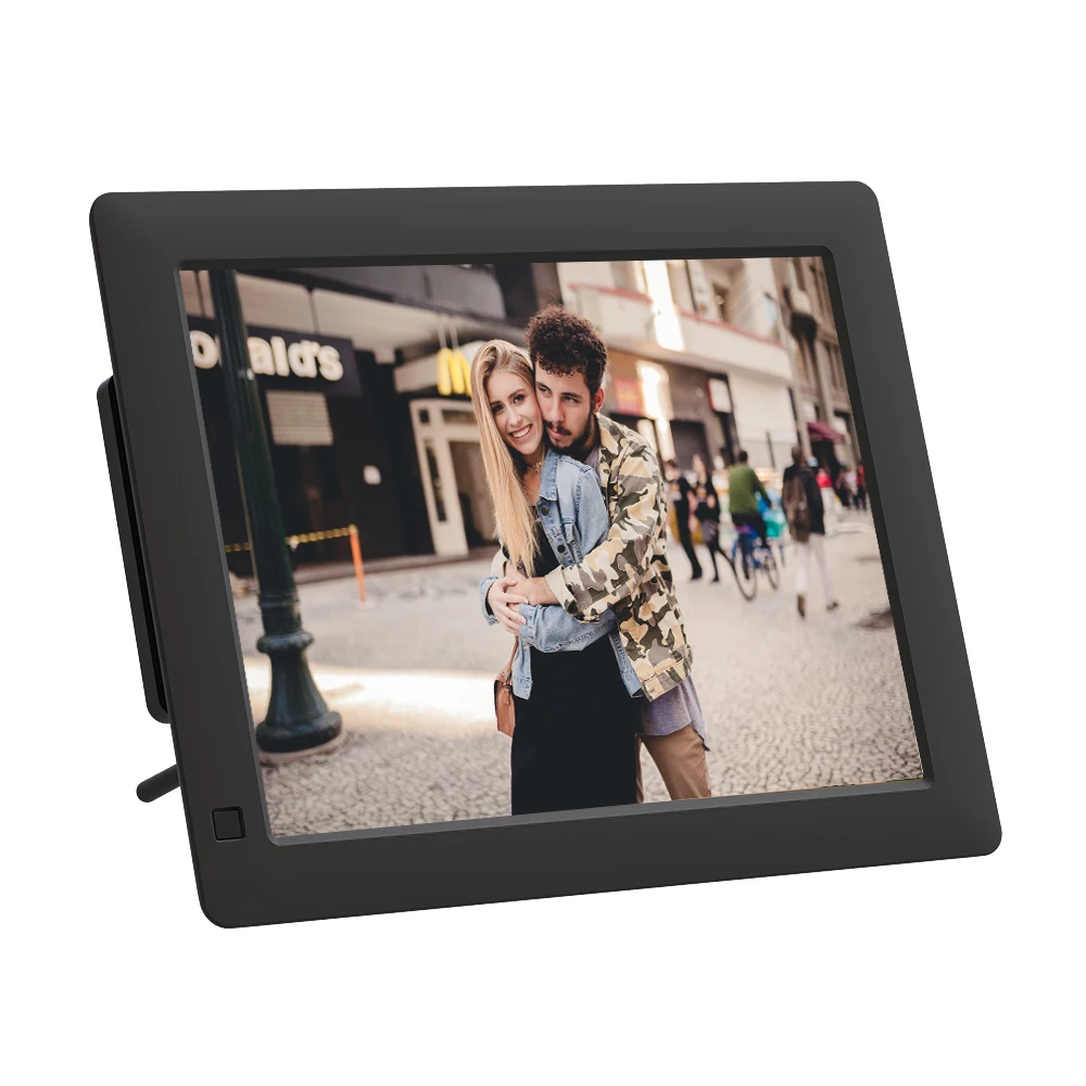 Plastic digital picture frame photo album led video digital photo frame 1080p hd with good price