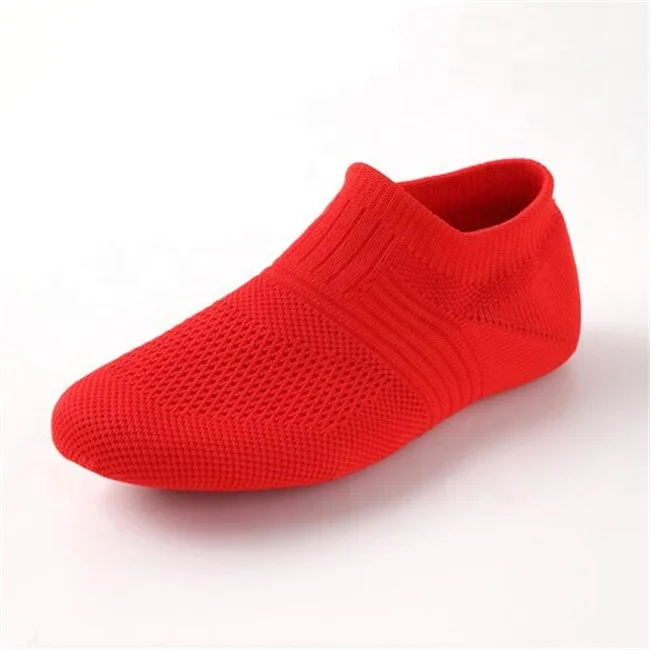 

Hot Sale Newest Sport Shoe Sock Vamp Polyester Knitted Solid Color Slip-On Sneakers Semi-Finished Upper, As in the picture or customized