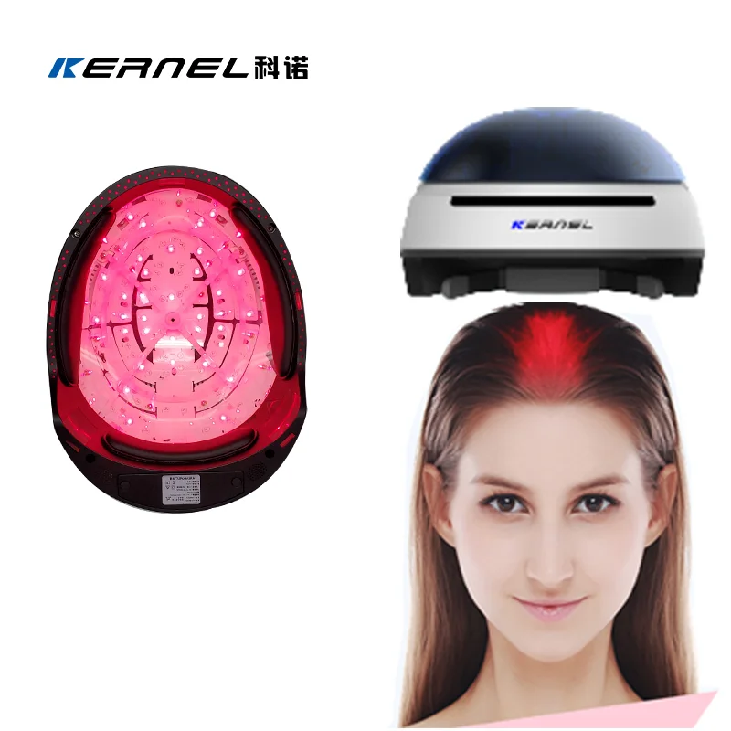 

KN- 8000B Laser Hair Growth Machine Treatment Alopecia Hair Loss products, Violet, blue