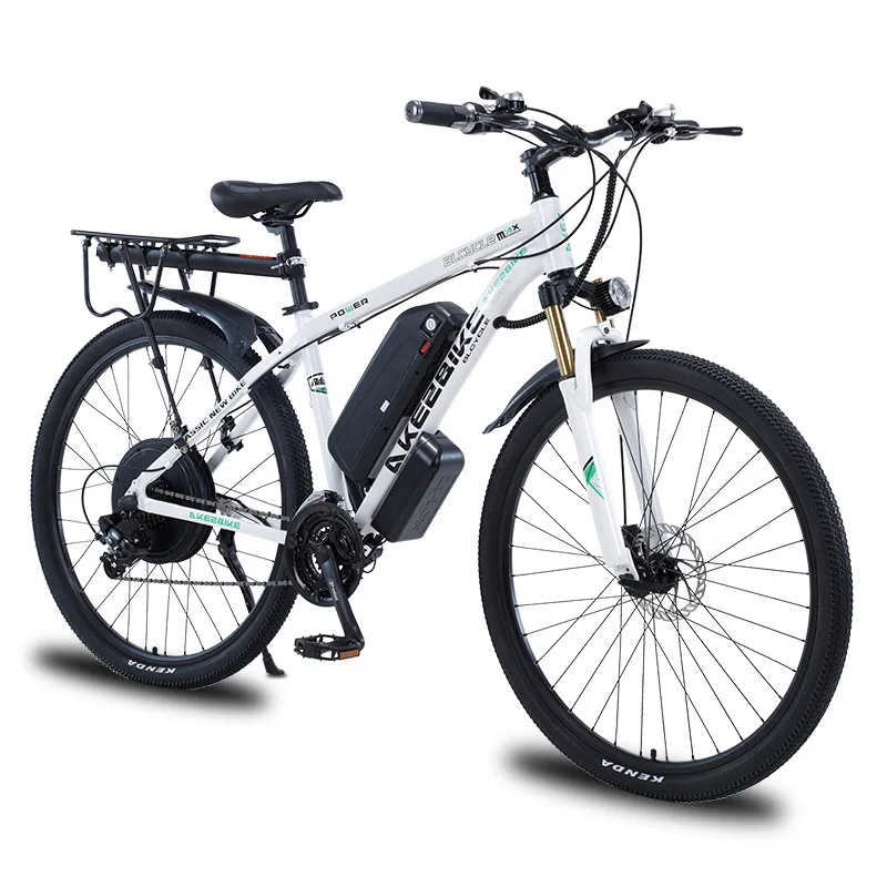 

speed moutain bike light weight new lithium battery fork suspension electric bicycle 1000w snow bike electric