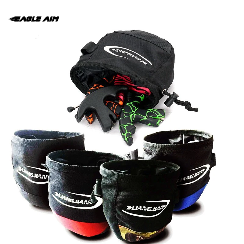 

Compound Bow Release Strap Bag Holder Achery Accessaries Pocket Storage Bag