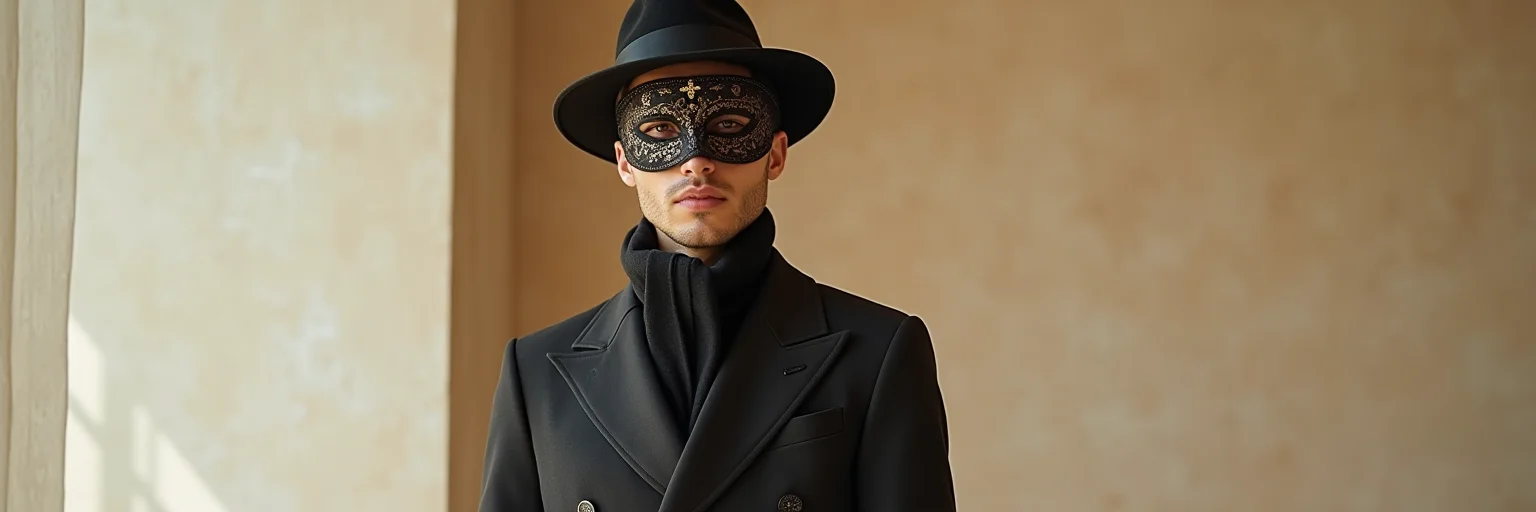 Male Masquerade Costume Elegance Redefined On