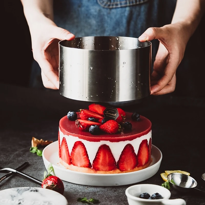 Stainless Steel Round Cake Mold Pastry Mousse Ring For Baking Buy