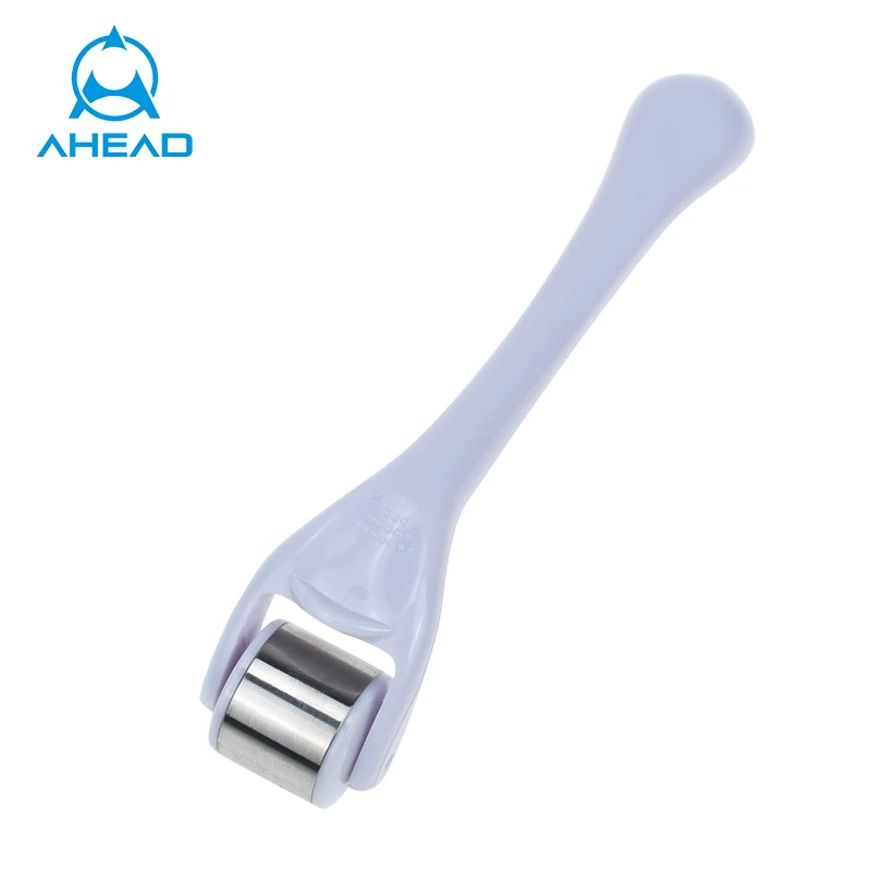 

Amazon Hot Selling For Body Vibrating Stainless Steel Facial Dermaroller Face Metal Ice Roller Handle Ice Massage Roller