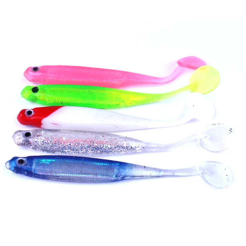Horizon 4.3in 0.17oz Plastic Fishing Lures Soft Baits Bulk Iscas Artificiais Pesca Soft Plastic