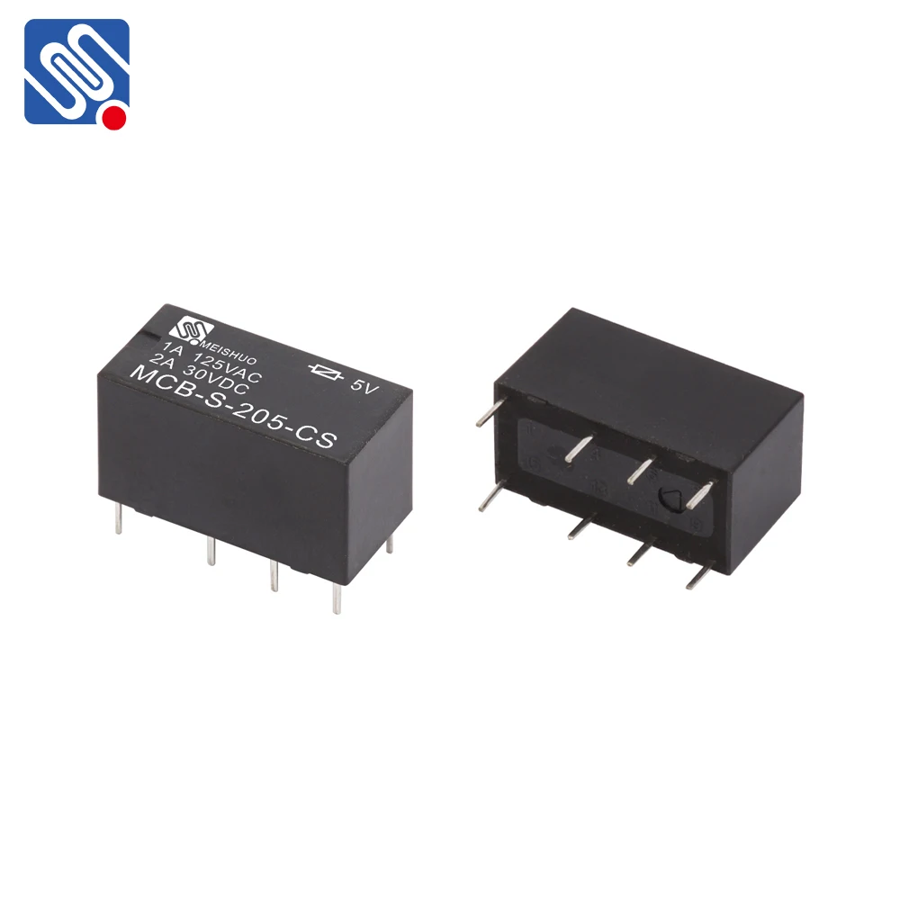High Sensitivity Silver Alloy Signal Relay 2A Switching Capability Miniature MCB for Communications Industry Sealed