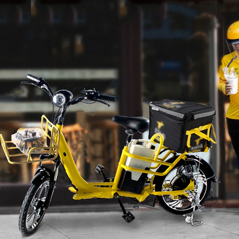 

Powerful Best Adult Bicycles City Fast Food Cold Delivery e Bike Fast Food Delivery