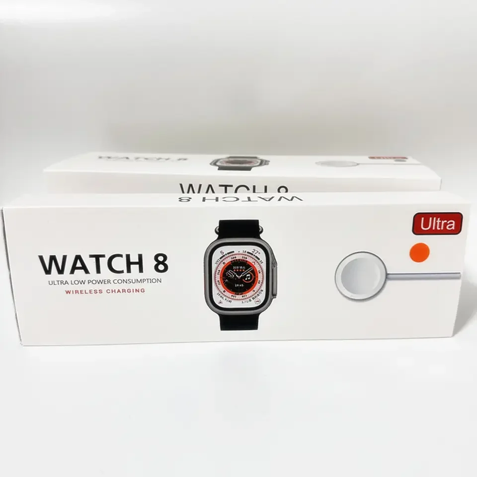 

Ultra Smartwatch 1.93 Inch HD Large Screen 3 Buttons Available BT Call Wireless Charging Smart Watch Series 8 Ultra